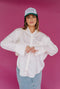 Satin Summer Top// Pearl